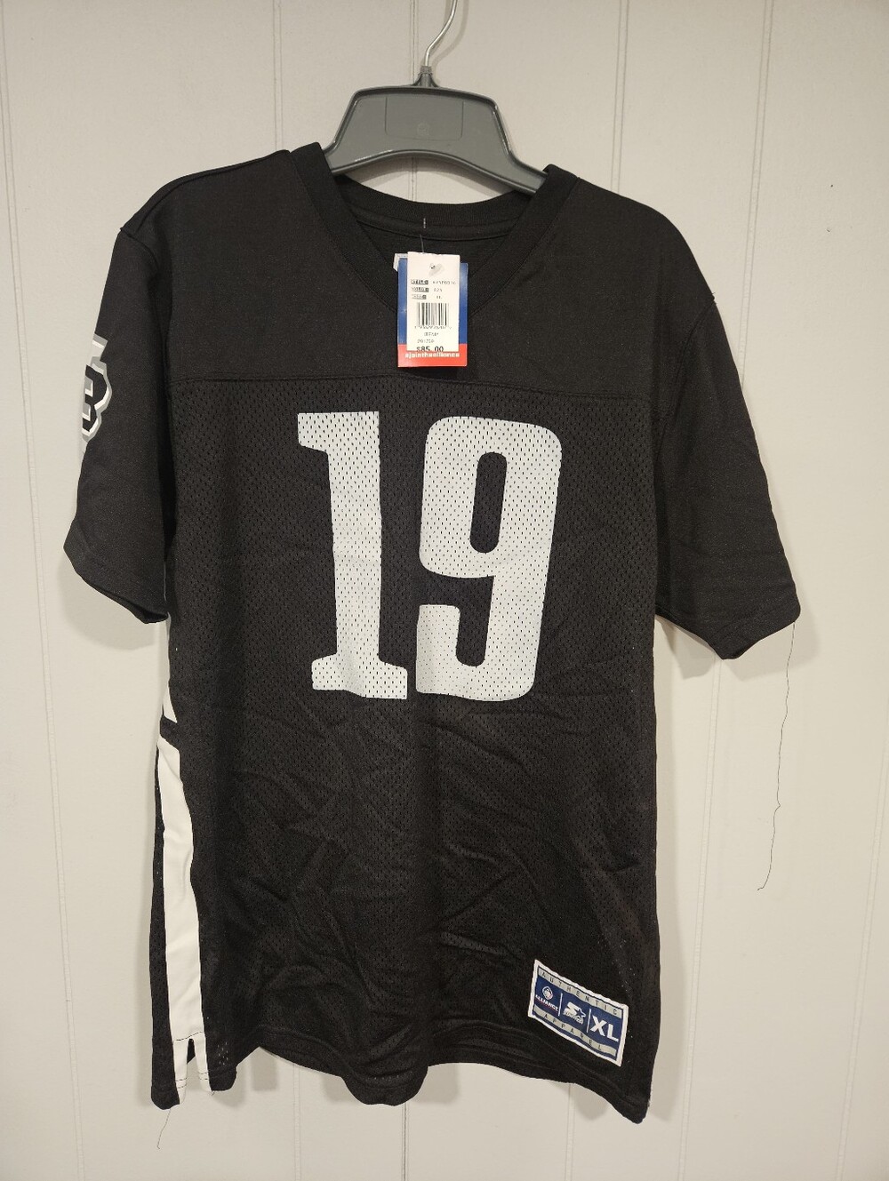 Birmingham Iron AAF Football Youth Boys Size XL 16-18 Starter Jersey #19 NWT